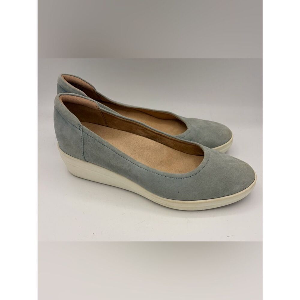 Naturalizer Susan wedge platform shoe women’s size 10.5 nautical coastal boating